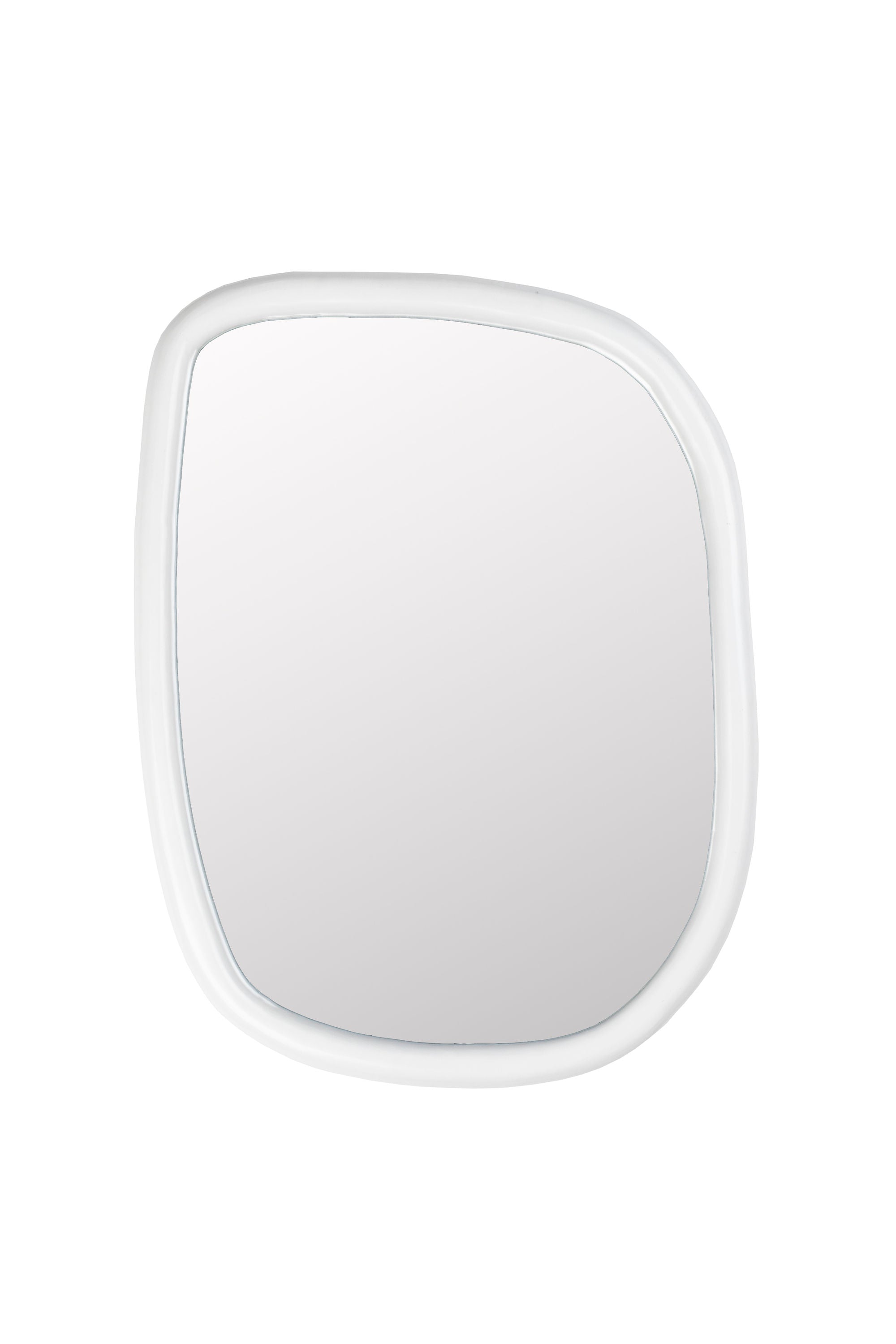 Zuiver Looks Organic Off-White Mango Wood Wall Mirror Medium